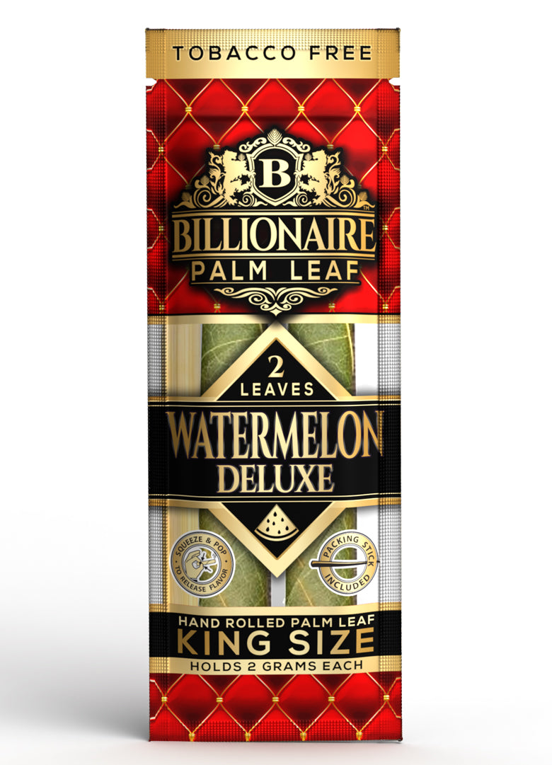 Watermelon Deluxe - Billionaire Palm Leaf King Size