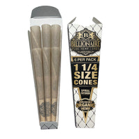 Billionaire® Pre-Rolled Cones - 1-1/4 Size