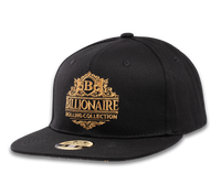 LIMITED EDITION - Billionaire Rolling Collection - Black & Gold Snapback Hat