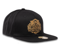 LIMITED EDITION - Billionaire Rolling Collection - Black & Gold Snapback Hat