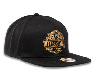 LIMITED EDITION - Billionaire Rolling Collection - Black & Gold Snapback Hat