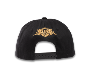 LIMITED EDITION - Billionaire Rolling Collection - Black & Gold Snapback Hat