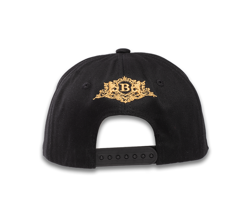 LIMITED EDITION - Billionaire Rolling Collection - Black & Gold Snapback Hat