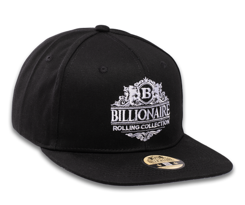 LIMITED EDITION - Billionaire Rolling Collection - Black & White Snapback Hat