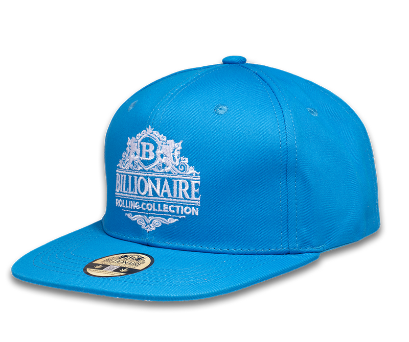 LIMITED EDITION - Billionaire Rolling Collection - Blue Snapback Hat