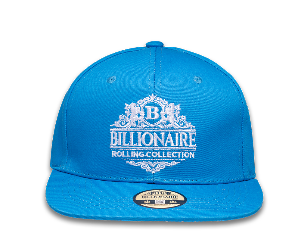 LIMITED EDITION - Billionaire Rolling Collection - Blue Snapback Hat