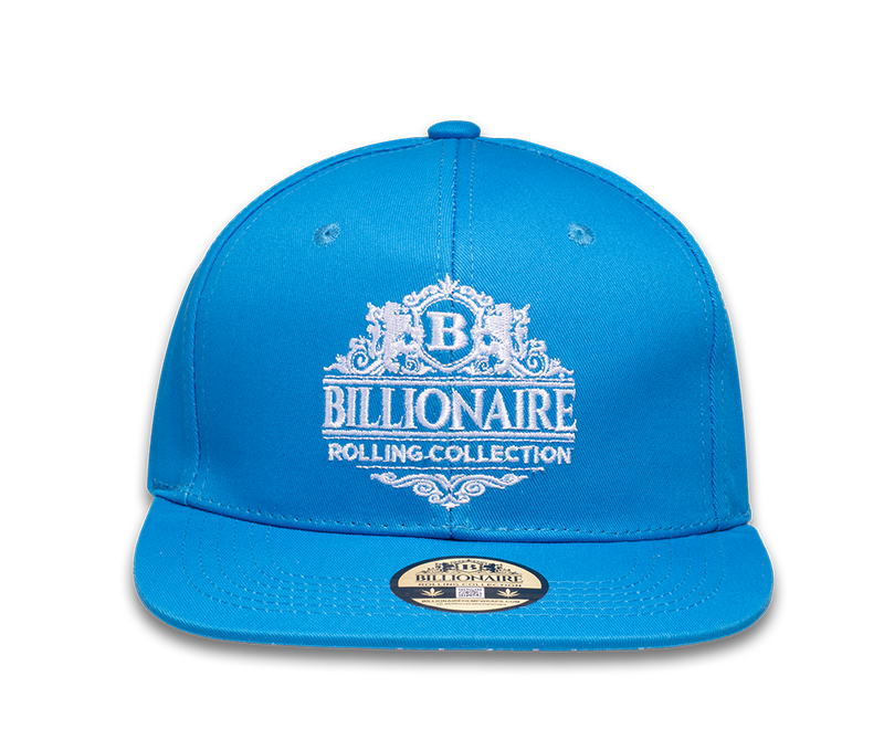 LIMITED EDITION - Billionaire Rolling Collection - Blue Snapback Hat
