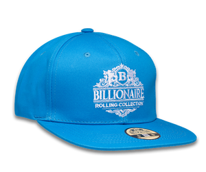 LIMITED EDITION - Billionaire Rolling Collection - Blue Snapback Hat