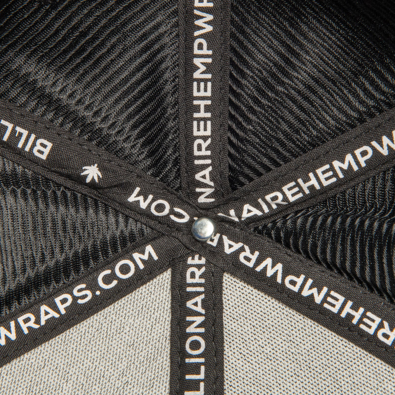 LIMITED EDITION - Billionaire Rolling Collection - Black & White Snapback Hat