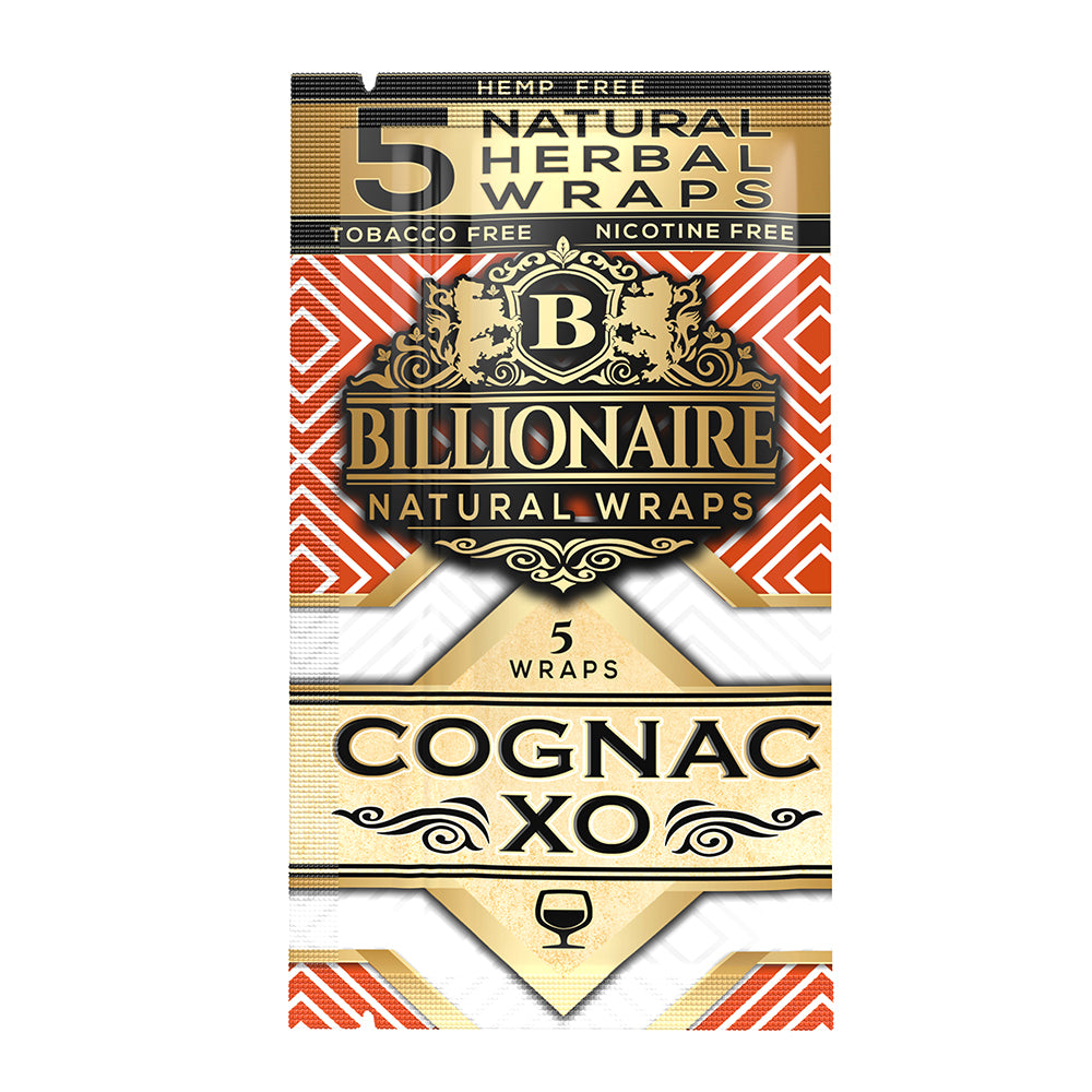 Cognac XO - Billionaire Tea Leaf Natural Herbal Wraps