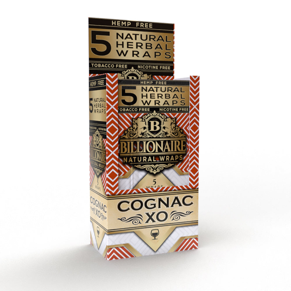 Cognac XO - Billionaire Tea Leaf Natural Herbal Wraps