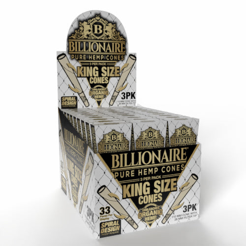 Billionaire® Pre-Rolled Cones - King Size