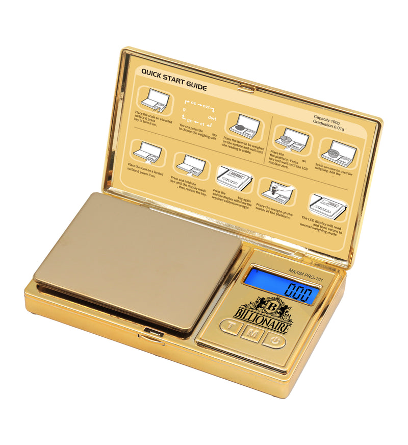 Billionaire® Digital Pocket Scale MAXIM PRO-101