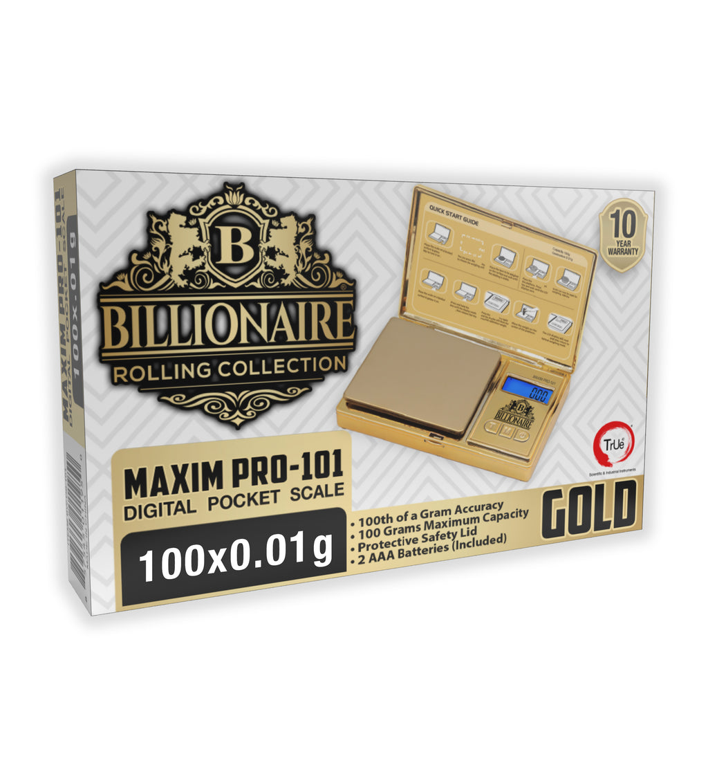 Billionaire® Digital Pocket Scale MAXIM PRO-101