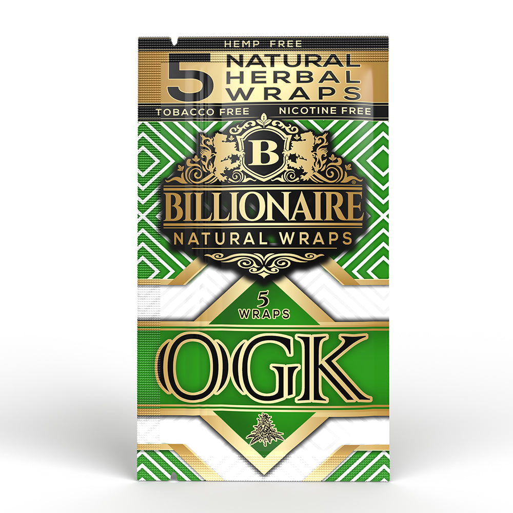 OGK - Billionaire Tea Leaf Natural Herbal Wraps