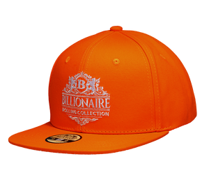 LIMITED EDITION - Billionaire Rolling Collection - Orange Snapback Hat