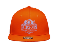 LIMITED EDITION - Billionaire Rolling Collection - Orange Snapback Hat