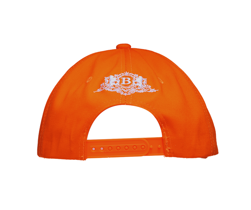LIMITED EDITION - Billionaire Rolling Collection - Orange Snapback Hat