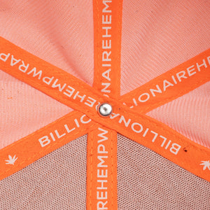 LIMITED EDITION - Billionaire Rolling Collection - Orange Snapback Hat