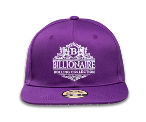 LIMITED EDITION - Billionaire Rolling Collection - Purple Snapback Hat