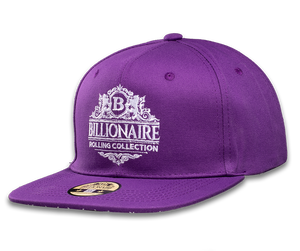 LIMITED EDITION - Billionaire Rolling Collection - Purple Snapback Hat