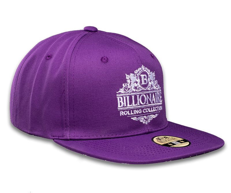 LIMITED EDITION - Billionaire Rolling Collection - Purple Snapback Hat