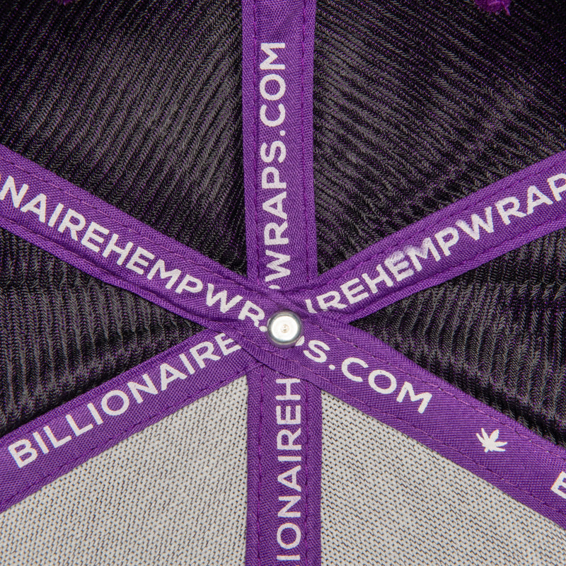 LIMITED EDITION - Billionaire Rolling Collection - Purple Snapback Hat