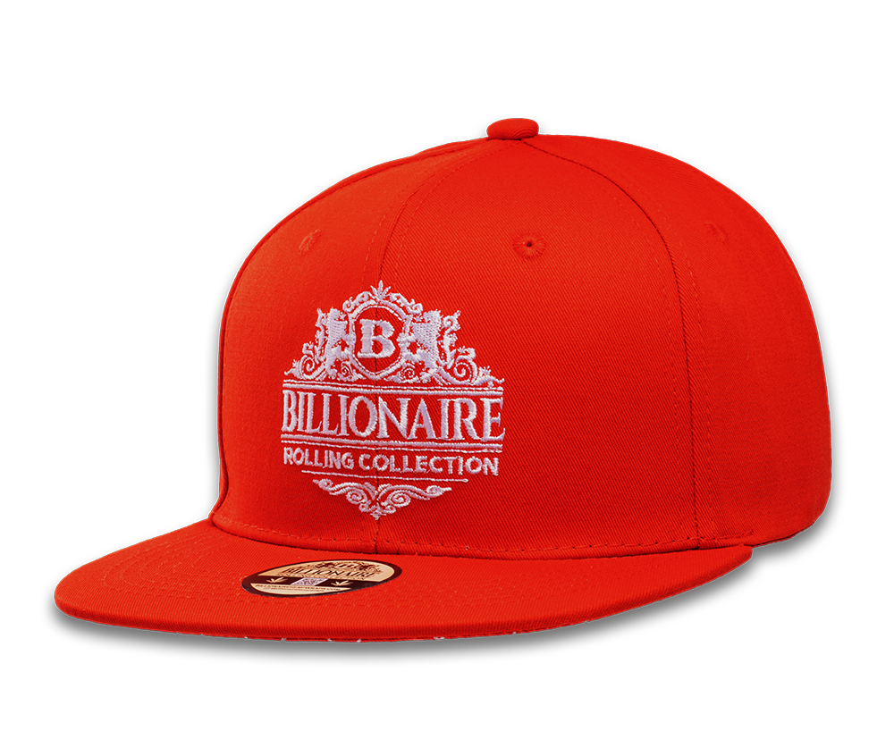 LIMITED EDITION - Billionaire Rolling Collection - Red Snapback Hat