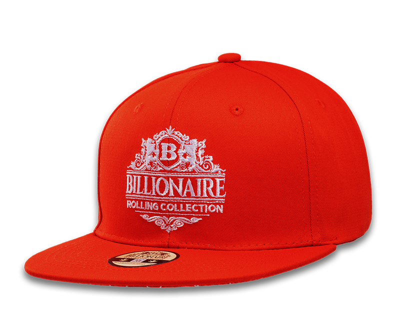 LIMITED EDITION - Billionaire Rolling Collection - Red Snapback Hat