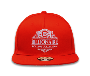 LIMITED EDITION - Billionaire Rolling Collection - Red Snapback Hat