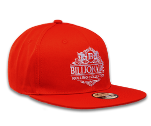 LIMITED EDITION - Billionaire Rolling Collection - Red Snapback Hat