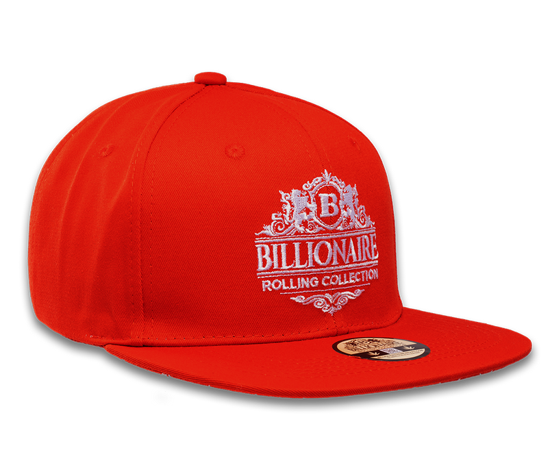 LIMITED EDITION - Billionaire Rolling Collection - Red Snapback Hat