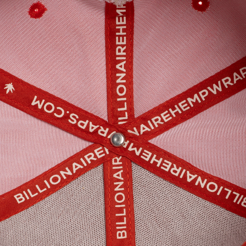 LIMITED EDITION - Billionaire Rolling Collection - Red Snapback Hat
