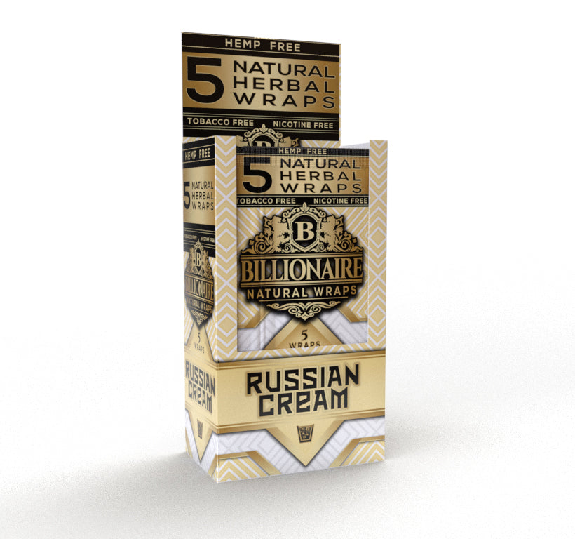 Russian Cream -  Billionaire Tea Leaf Natural Herbal Wraps