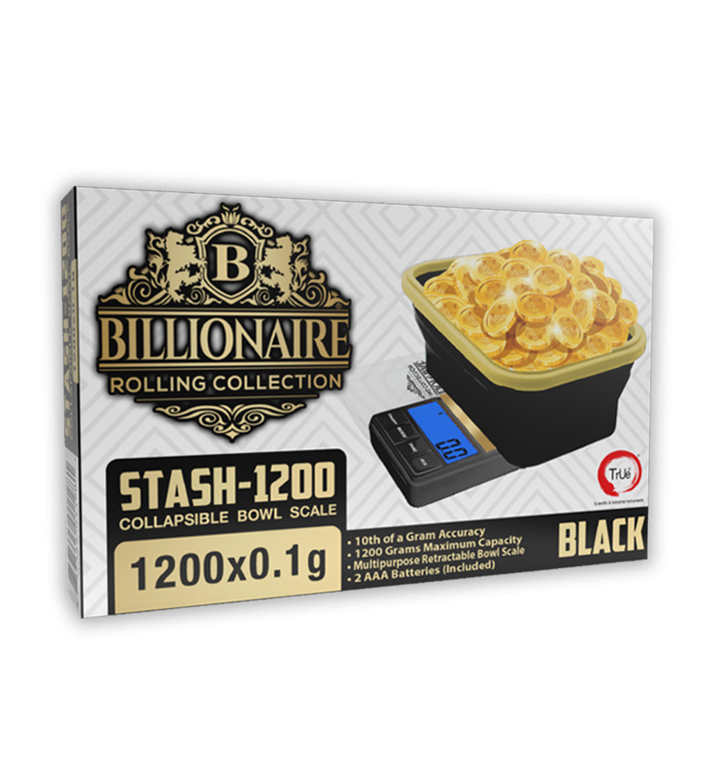 Billionaire® Collapsible Bowl Scale STASH-1200