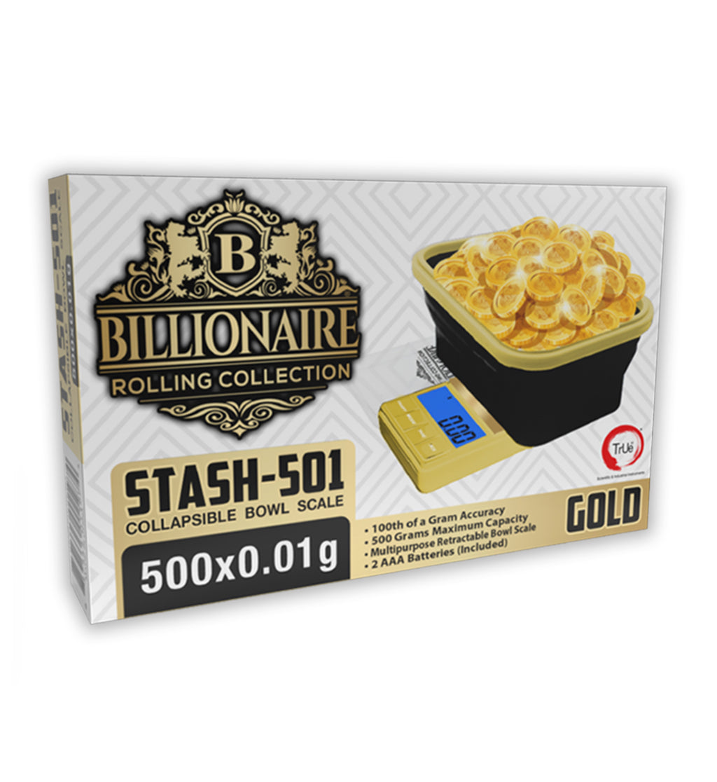 Billionaire® Collapsible Bowl Scale STASH-501