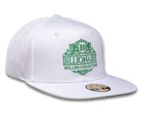 LIMITED EDITION - Billionaire Rolling Collection - White Snapback Hat