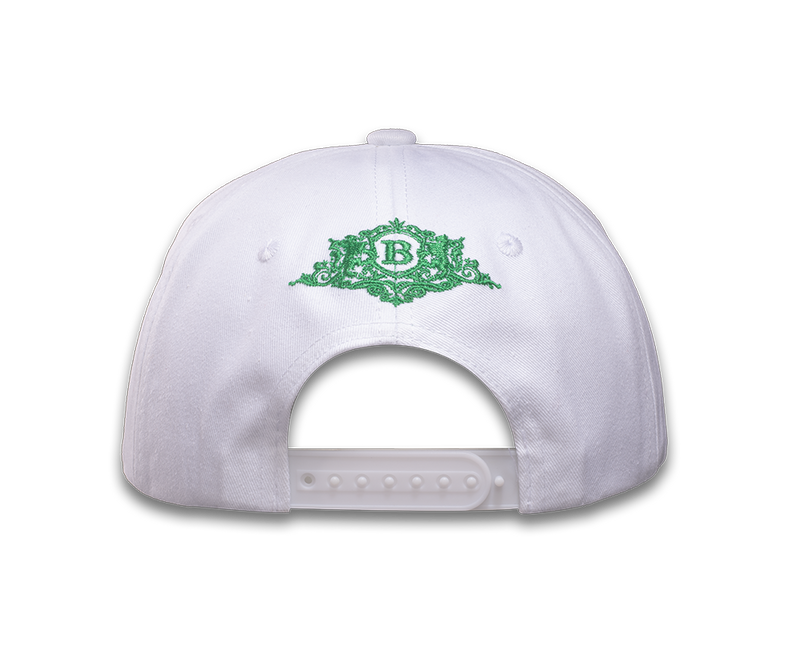 LIMITED EDITION - Billionaire Rolling Collection - White Snapback Hat