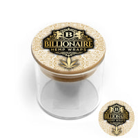 BILLIONAIRE HEMP WRAPS - Large Glass Jar