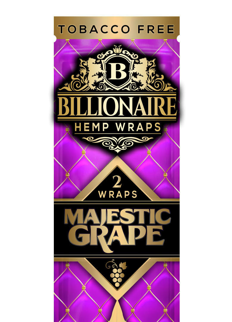 Majestic Grape - Billionaire Hemp Wraps