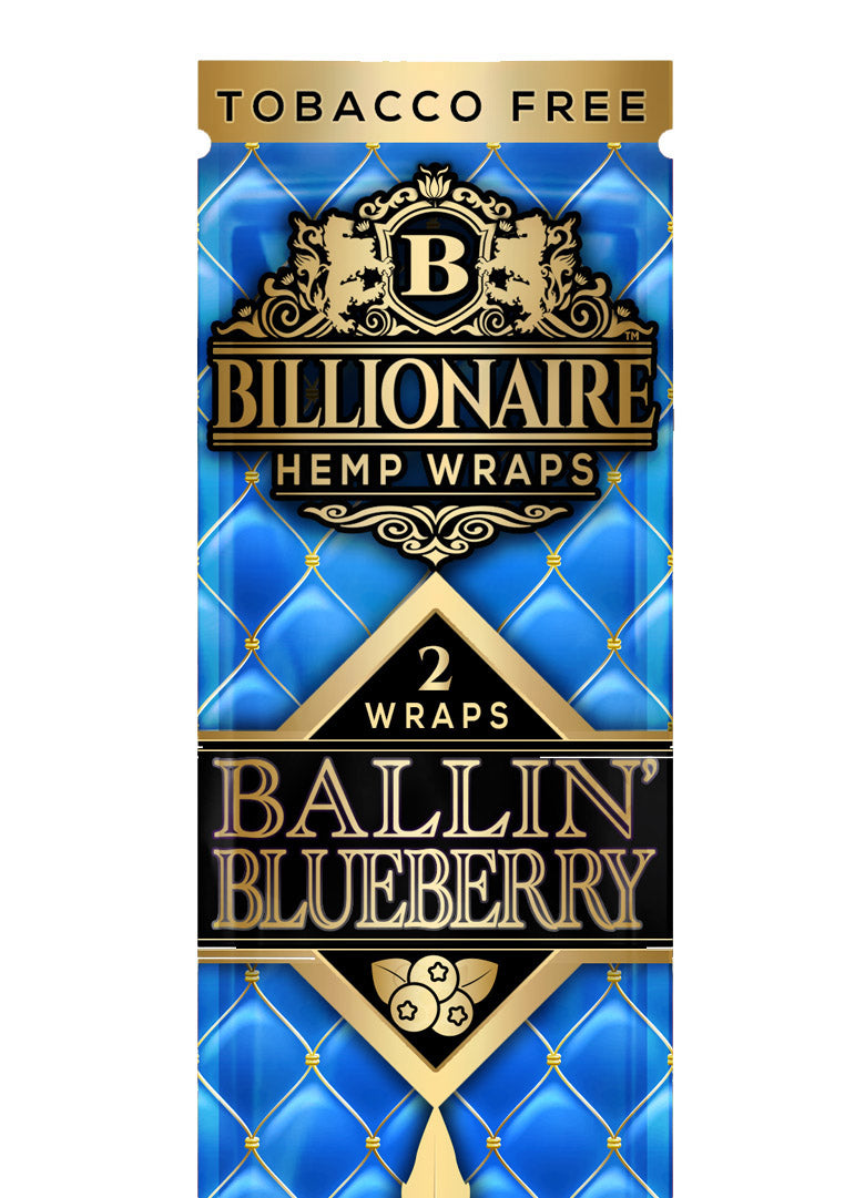 Ballin' Blueberry - Billionaire Hemp Wraps