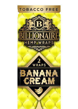 Banana Cream - Billionaire Hemp Wraps