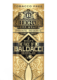 Baldacci Gold - Billionaire Hemp Wraps - Private Reserve