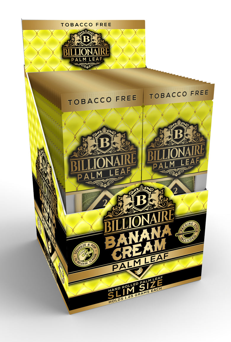Banana Cream - Billionaire Palm Leaf Slim Size
