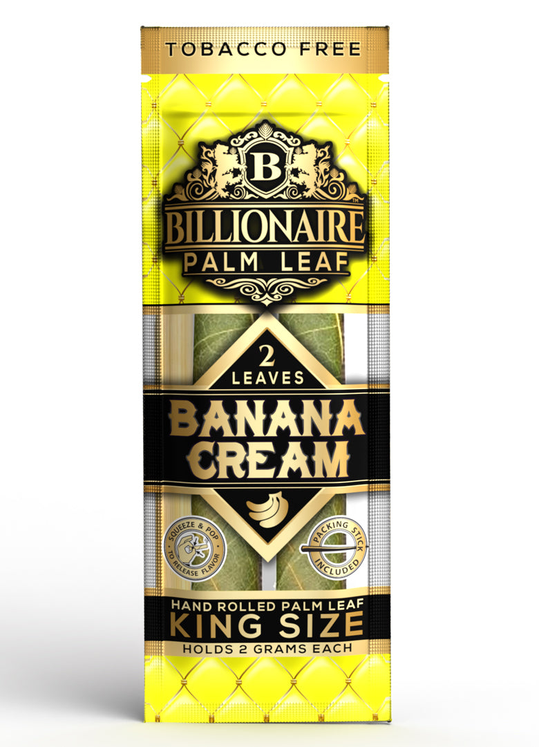 Banana Cream - Billionaire Palm Leaf King Size