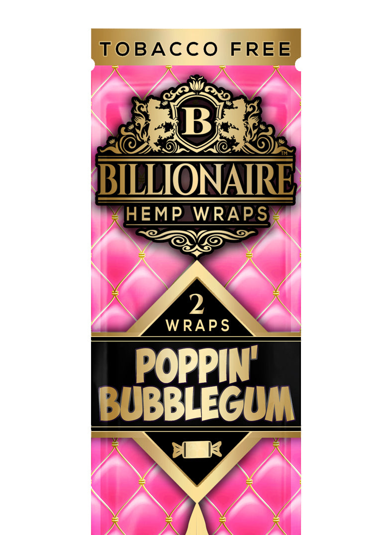 Poppin' Bubblegum - Billionaire Hemp Wraps